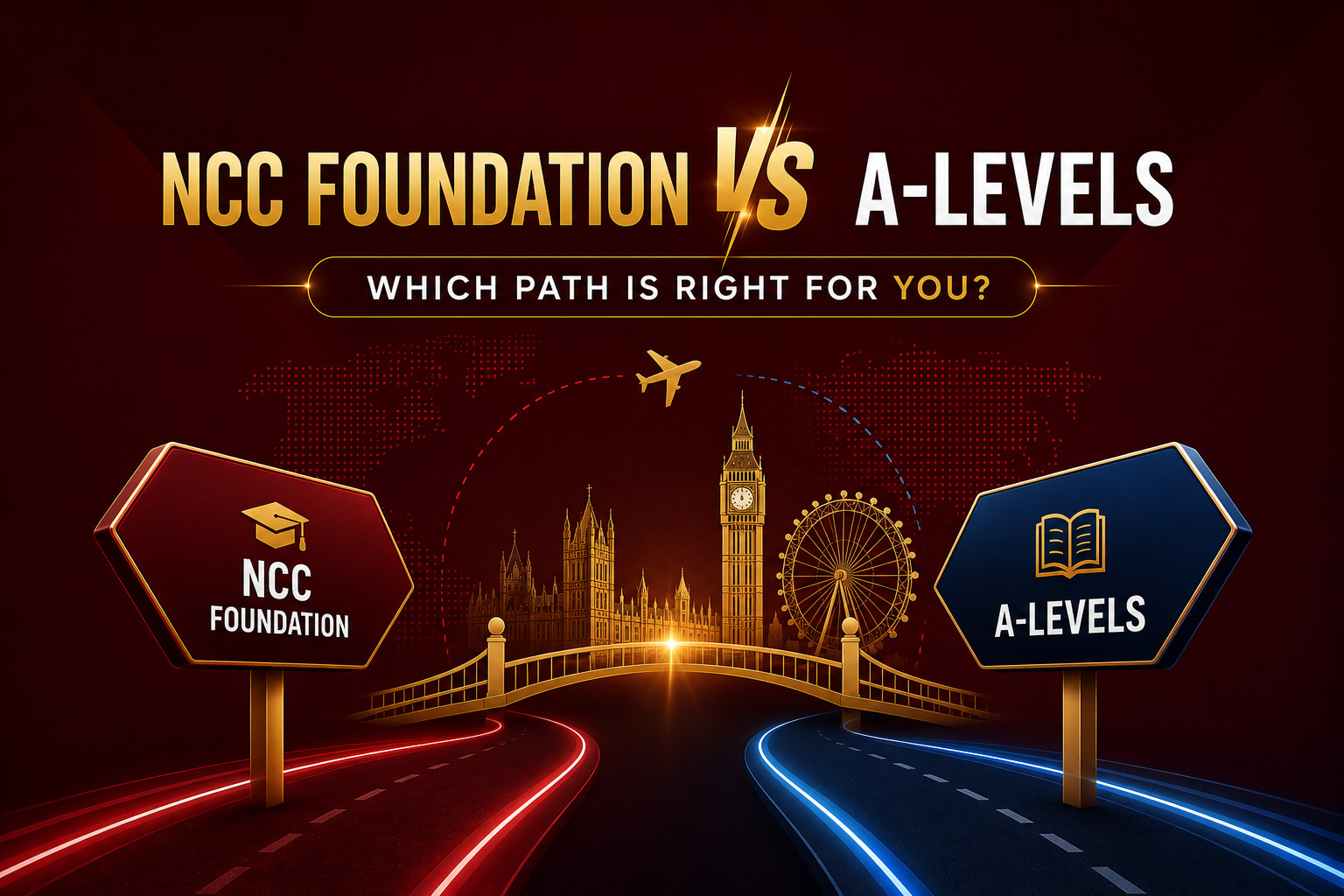 NCC Foundation vs A-Levels: Which Path Is Right for You?